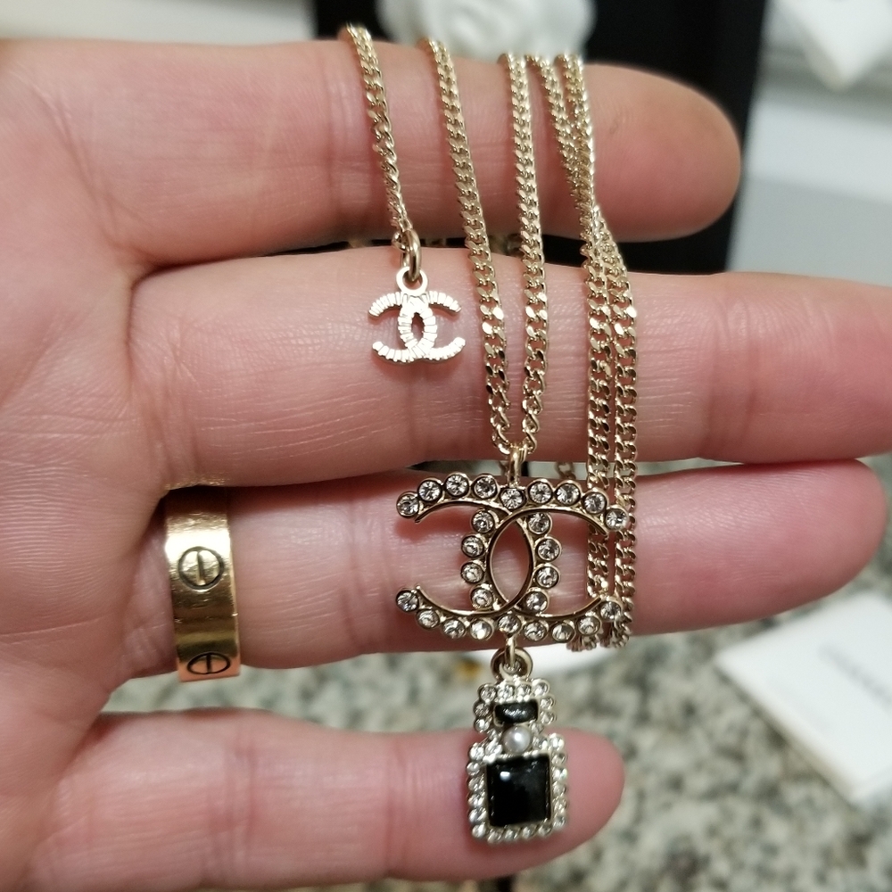 HOSTPICK!!! Chanel logo Necklace - Picture 11 of 16